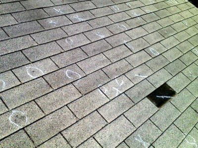 Hail Damage Roof Restoration